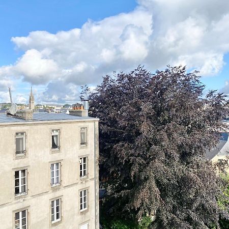 Le Nid Des Quais - Vue Panoramique Au Coeur De La Ville - Wifi - Entree Autonome 캥페르 외부 사진